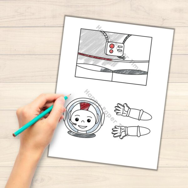 Community Helpers toilet paper roll craft Printable Career day Coloring ...