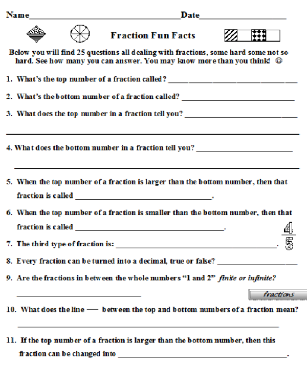 3 Back to School Fraction Resources (3 Items) | Made By Teachers