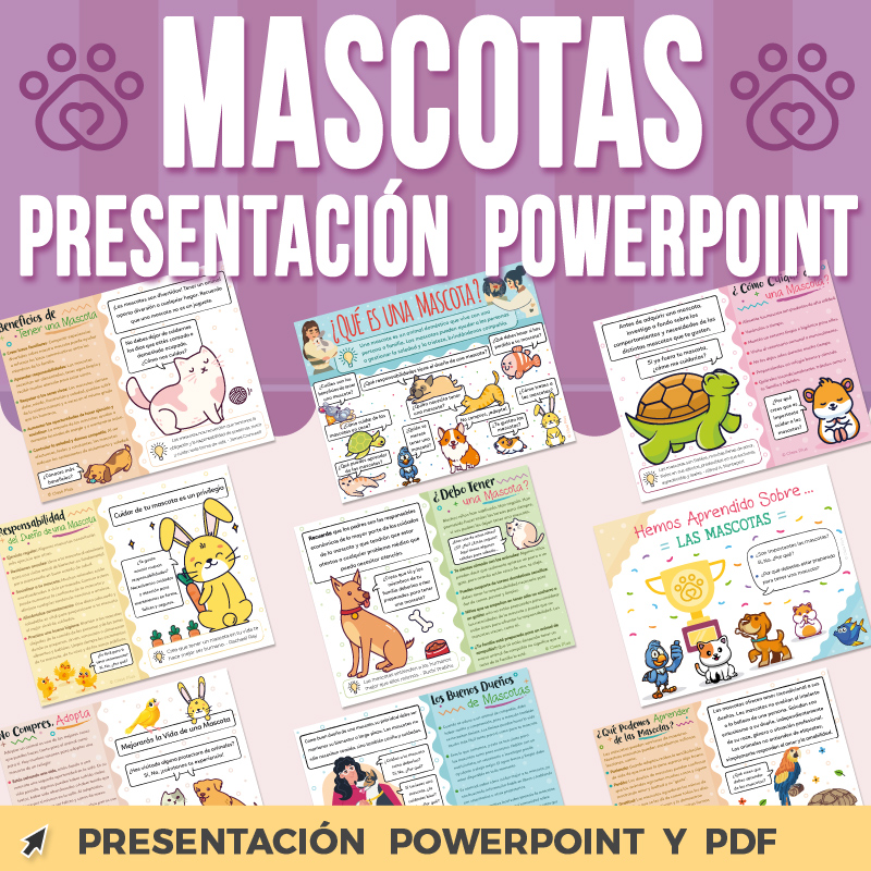 Mascotas Presentación PowerPoint