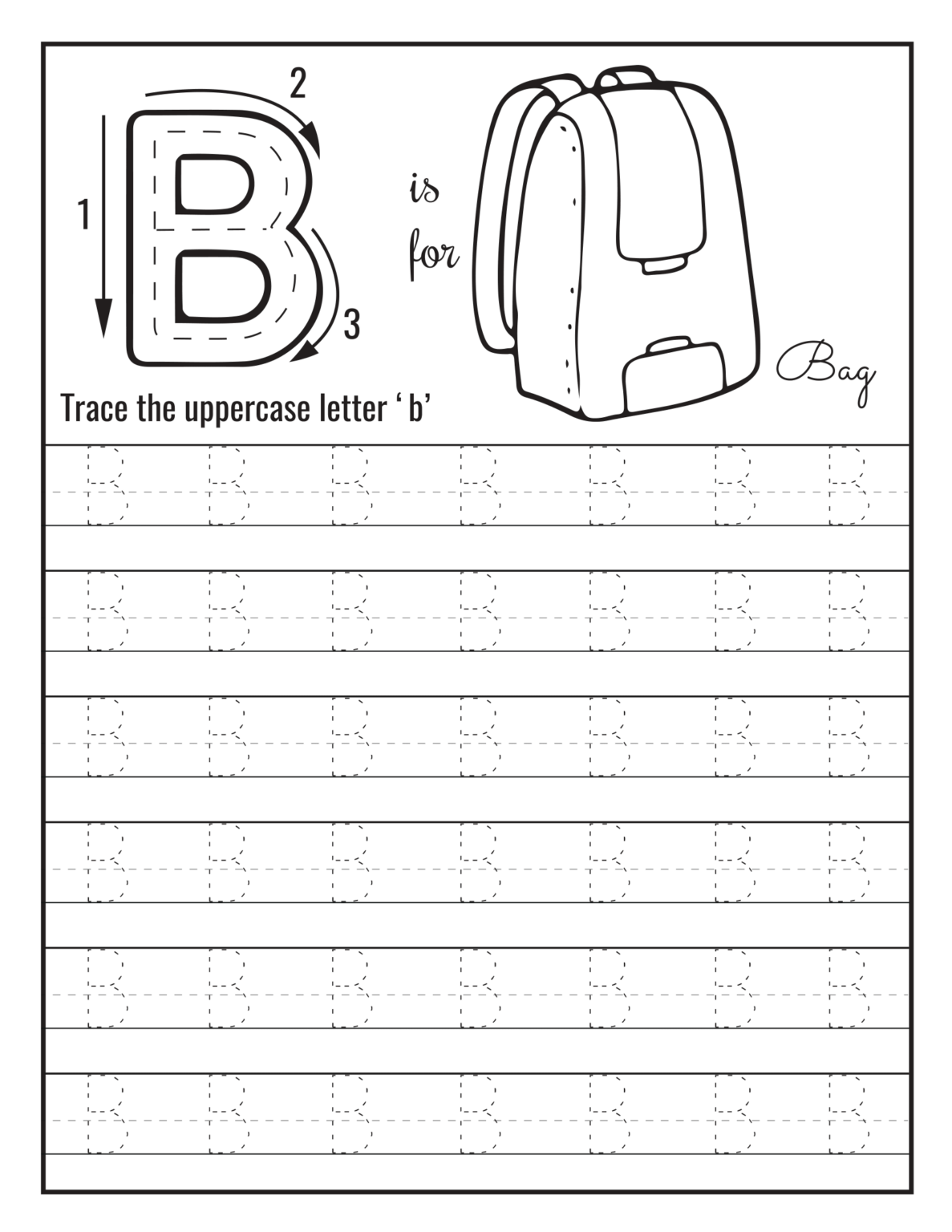 Back to School: Master the Alphabet with Fun Tracing and Coloring ...