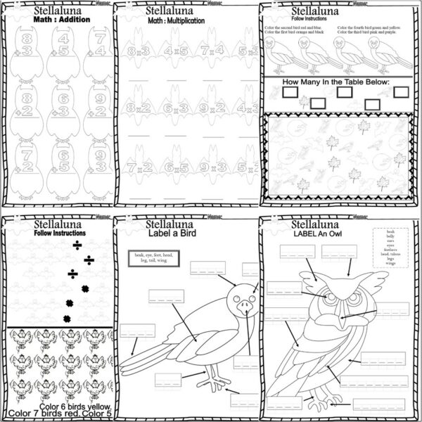 Stellaluna Book Companion Reading Comprehension - Made By Teachers
