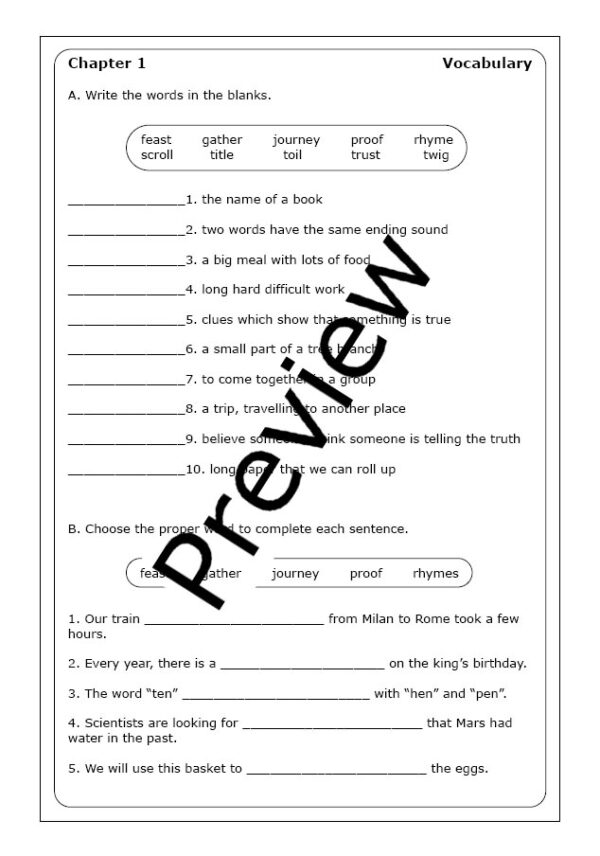 Magic Tree House "Thanksgiving on Thursday" worksheets - Made By Teachers