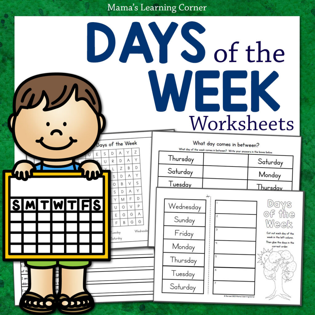 Days of the Week Worksheets | Made By Teachers