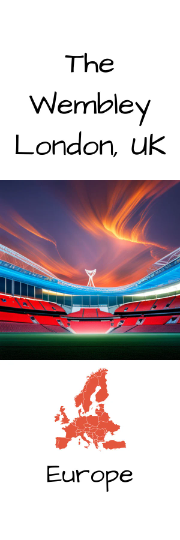 Wembley Stadium Bookmarks-Great for Reluctant Readers, Teaches Geography Skills!