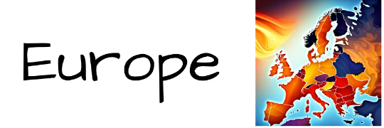 Europe Continent Bookmarks-Great for Learning Geography!