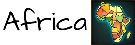 Africa Continent Bookmarks