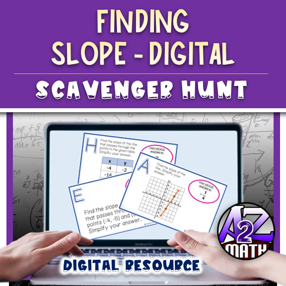 Using Slope Formula Activity Digital Pixel Art Mystery Puzzle - Made By ...