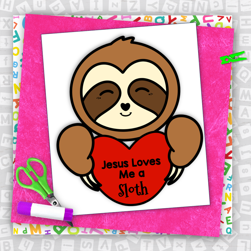 Religious Sloth Craft | VBS | Sunday School | Bible Lessons | Made By
