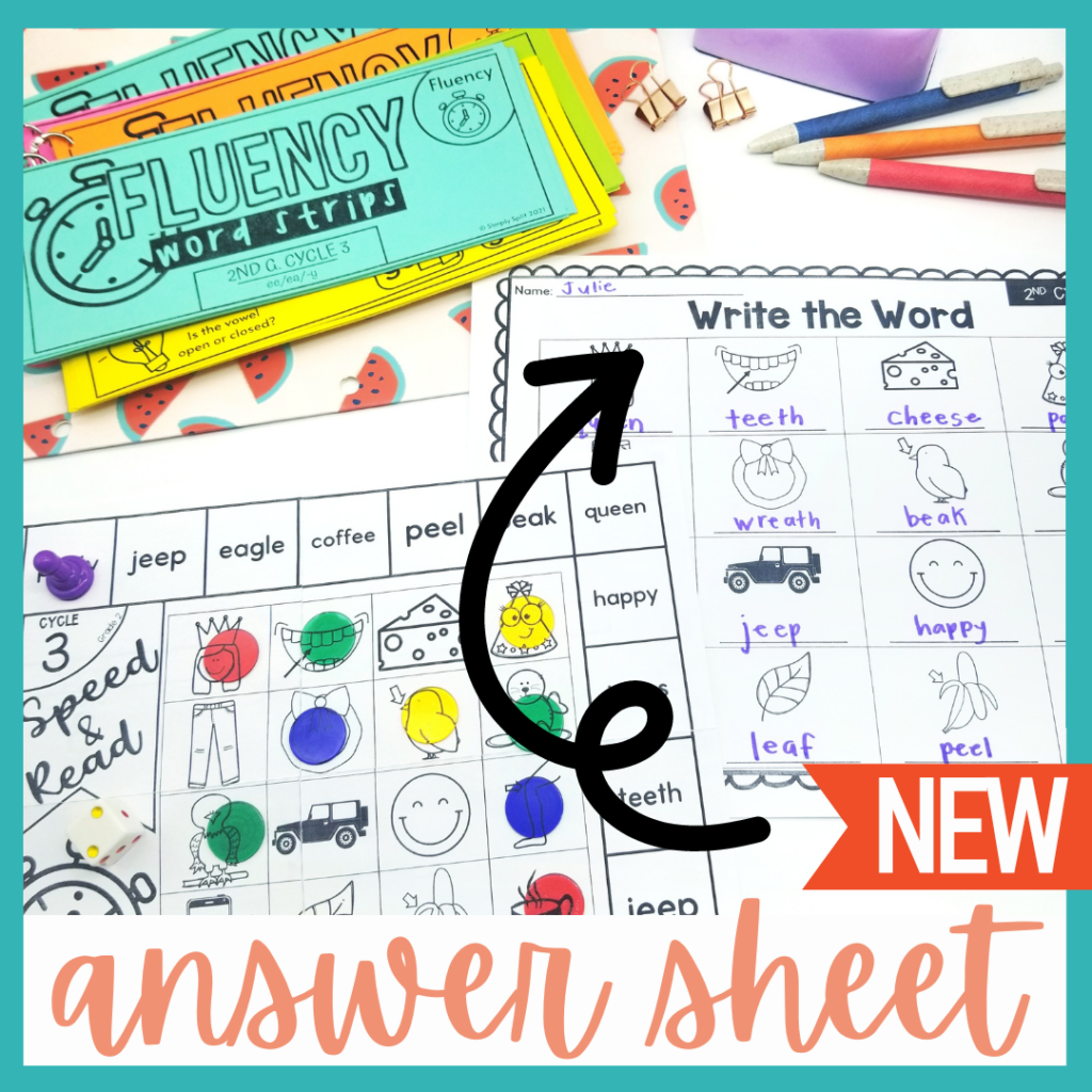 2nd Grade Fluency Center BUNDLE Decoding Strips & Phonics Games ...