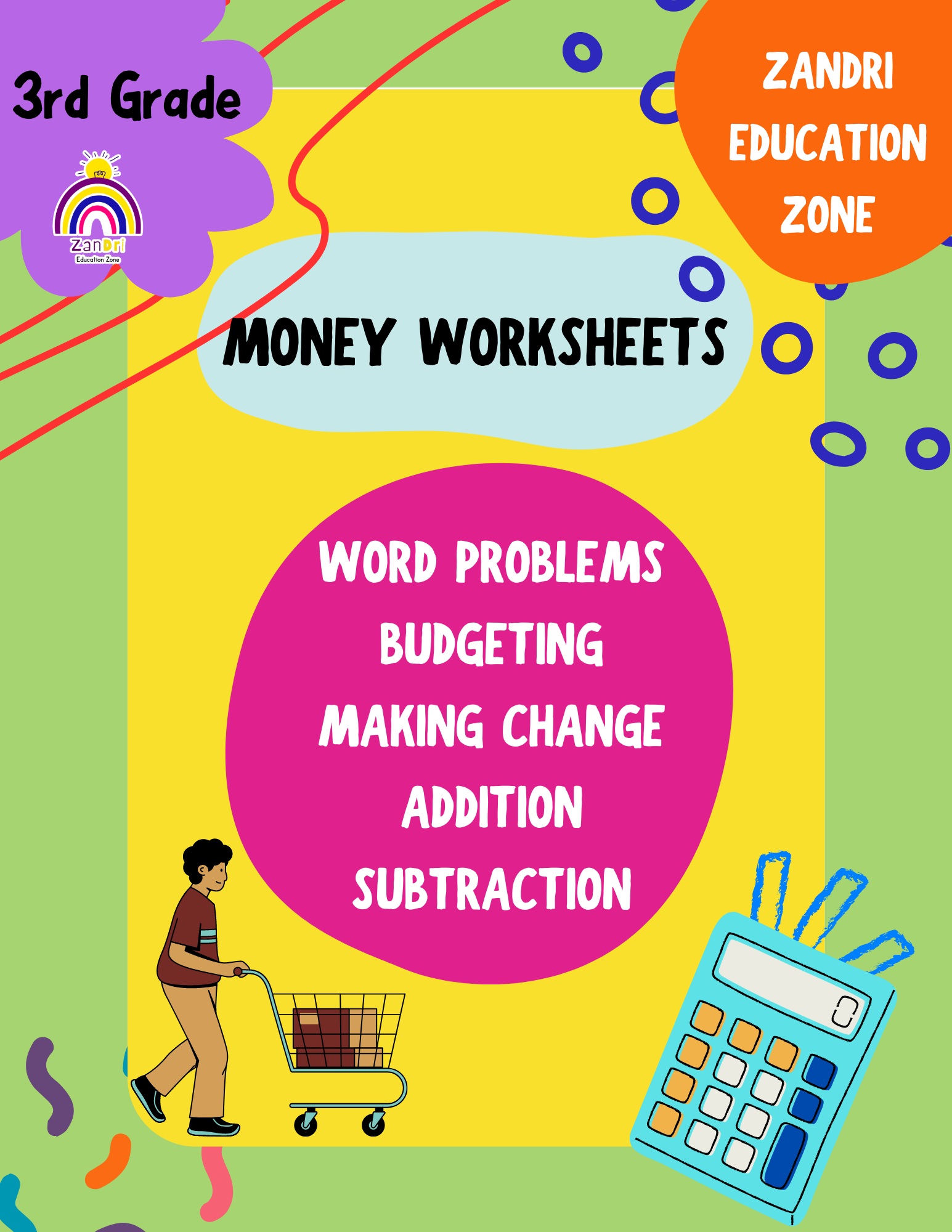 Printable Free 2nd Grade Money Worksheets