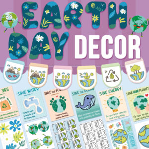 Earth Day Decor | Bulletin Board and Door