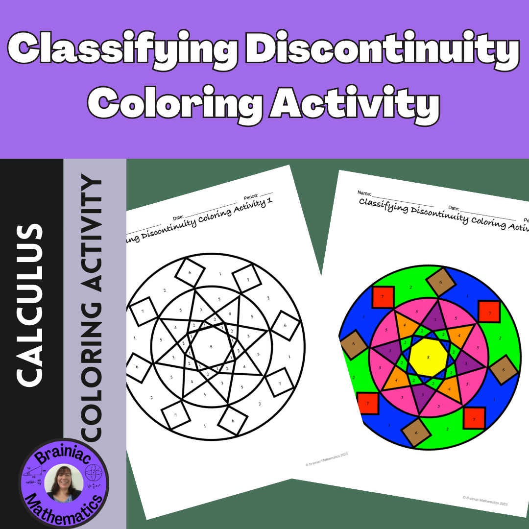 Classifying Discontinuity Coloring Activity