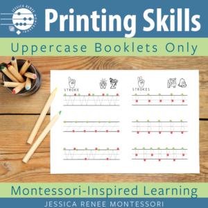 Printing Booklet for Uppercase Letter Formation Practice