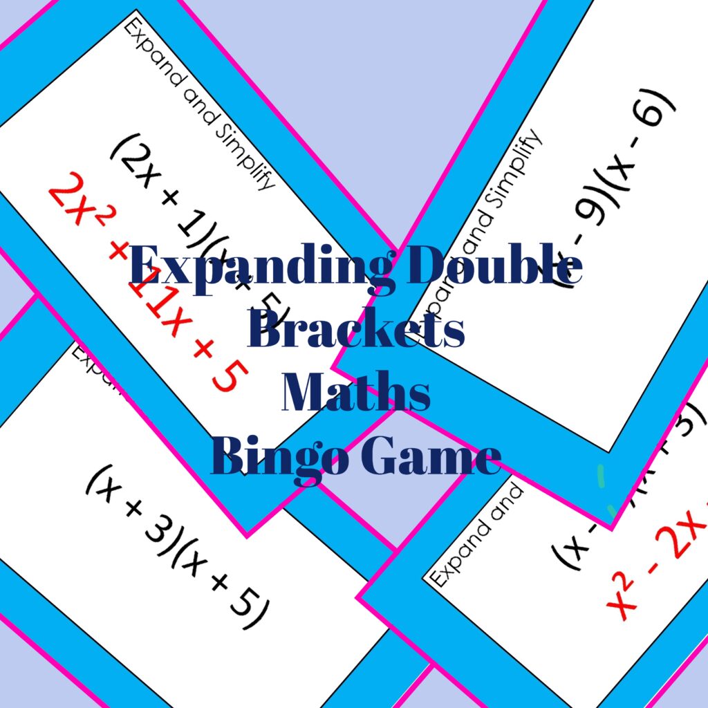 Expanding Double Brackets Bingo Game Activity Made By Teachers