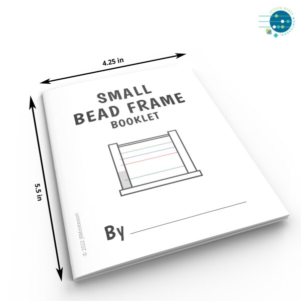 Empty Math Project Booklet Montessori Math Blank Small Bead Frame Booklets - Made By Teachers