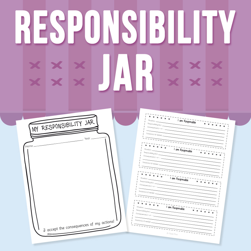 My Responsibility Jar
