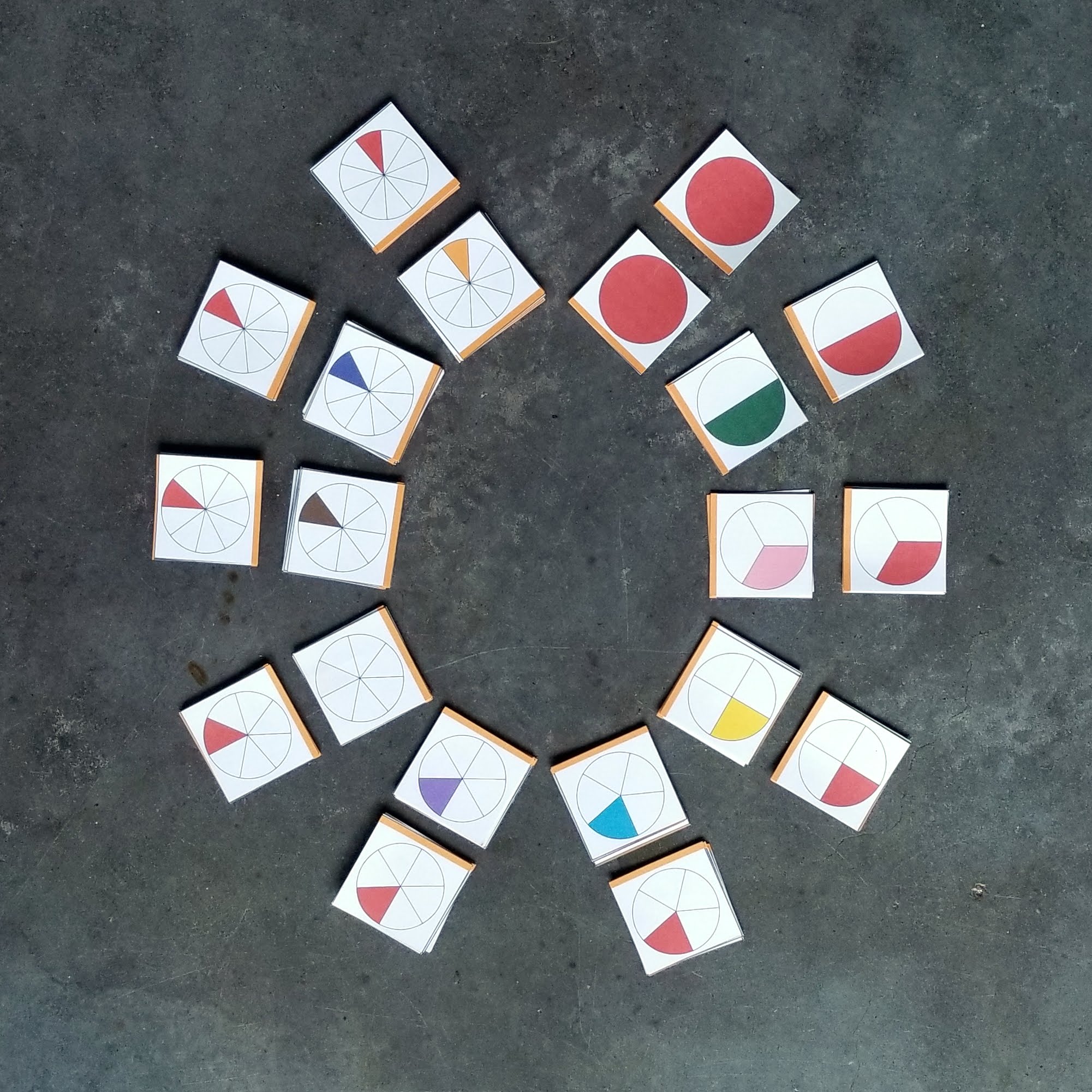 Montessori Fraction Bundle: Sorting, Ordering, Naming, Card & Booklet ...