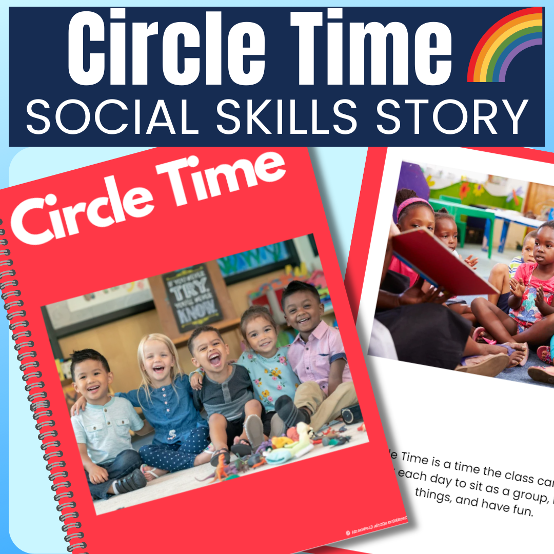 Circle Time Social Skills Story for Preschool or Kindergarten