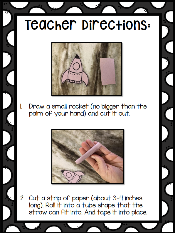 Quick and Easy Science Experiment-Launch Paper Rocket STEM Engineering ...