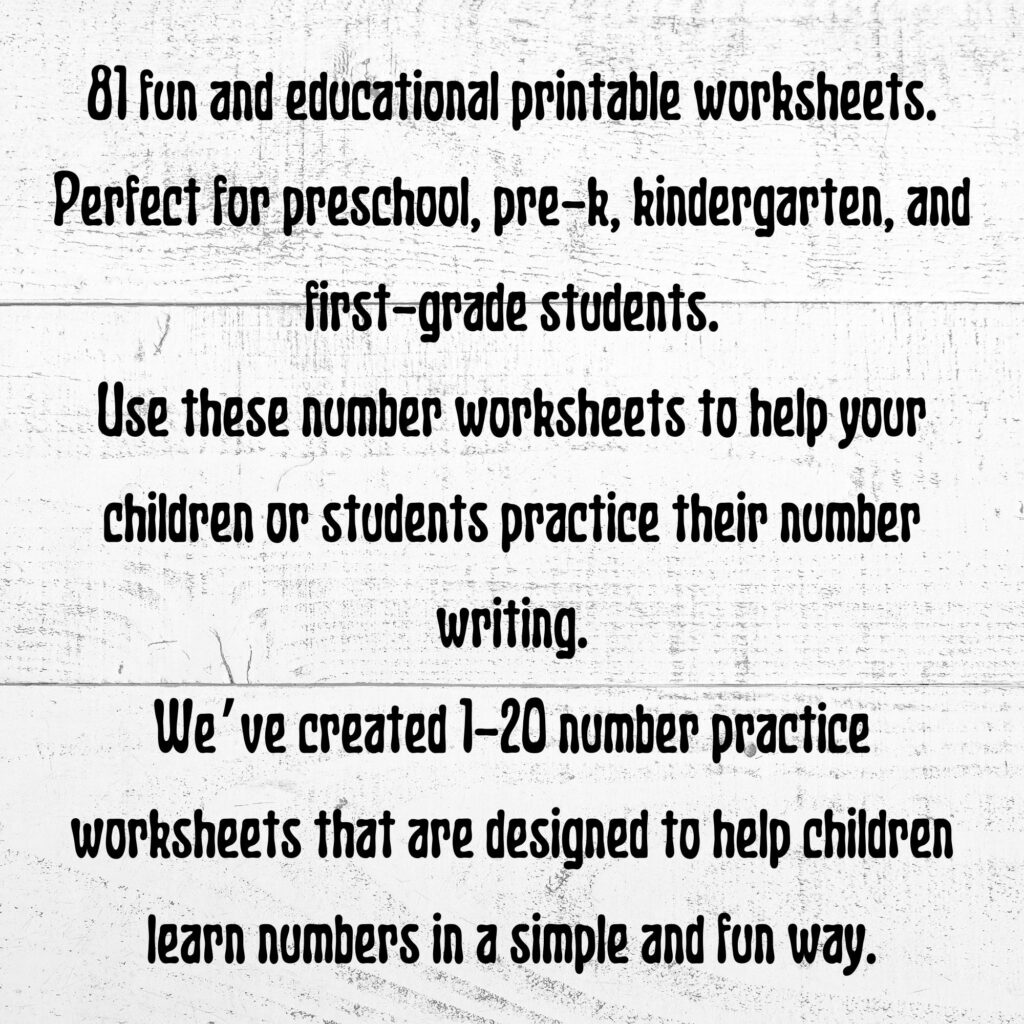 number-writing-practice-1-20-worksheets-made-by-teachers