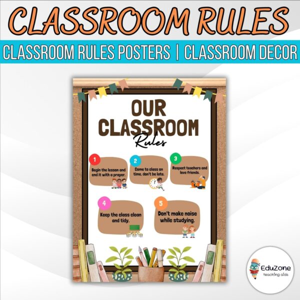 Classroom rules and expectations posters: Set clear expectations ...