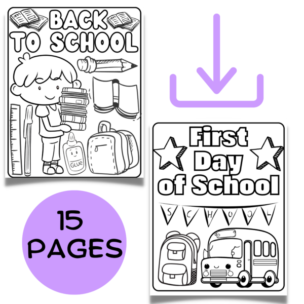 15 Back to School Beginning of Year Coloring Pages - Made By Teachers