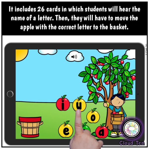 Lowercase letters Boom Cards™ - Made By Teachers
