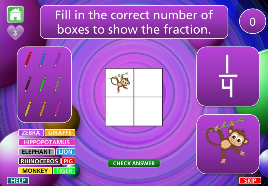 Fractions Interactive Module and Worksheets UK - Made By Teachers