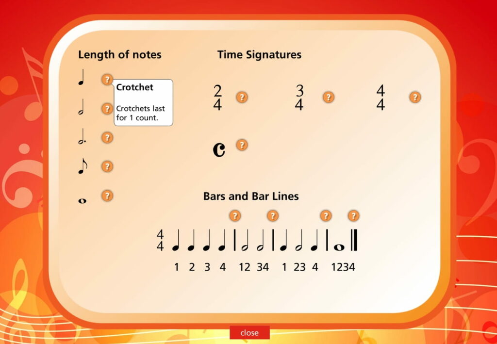 Grade 1 Music Theory Interactive and Printable 2. Bar Lines and Time ...