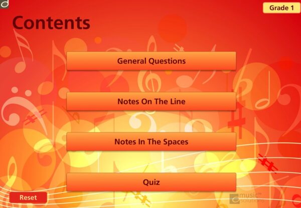 Grade 1 Music Theory Interactive and Printable 4. The Treble Clef UK ...