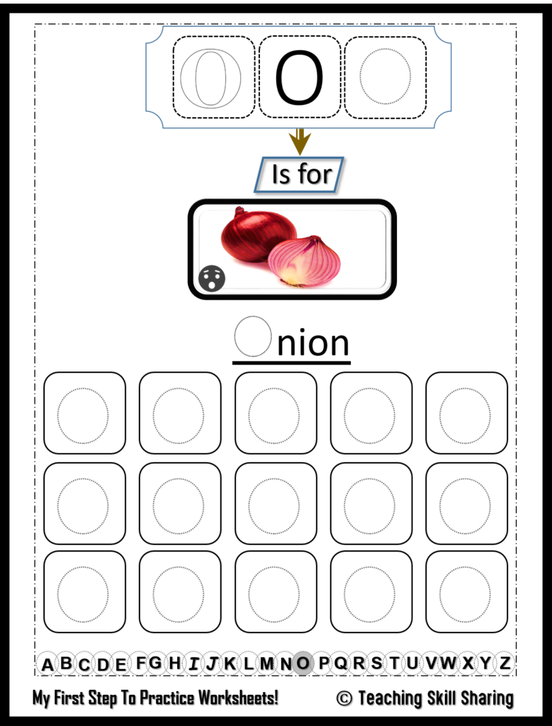 My First Step … !Practicing, Tracing, and Writing More Letters! | Made ...