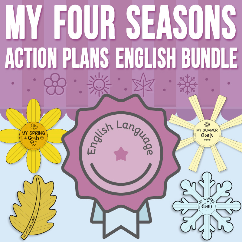 My Four Seasons | Action Plans ENGLISH BUNDLE