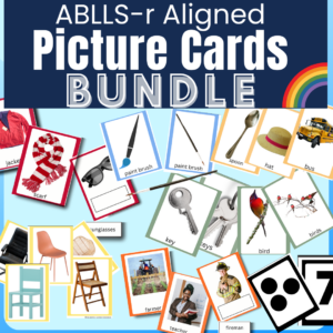 ABLLS-R Aligned Picture Cards for Speech ABA or Special Education ...