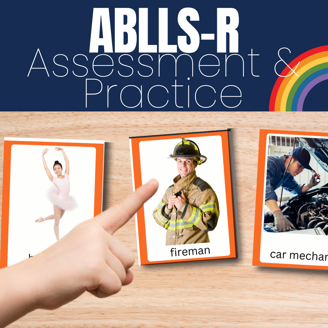 ABLLS-R Aligned Picture Cards for Speech ABA or Special Education ...