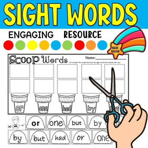 sight words ice cream - Made By Teachers