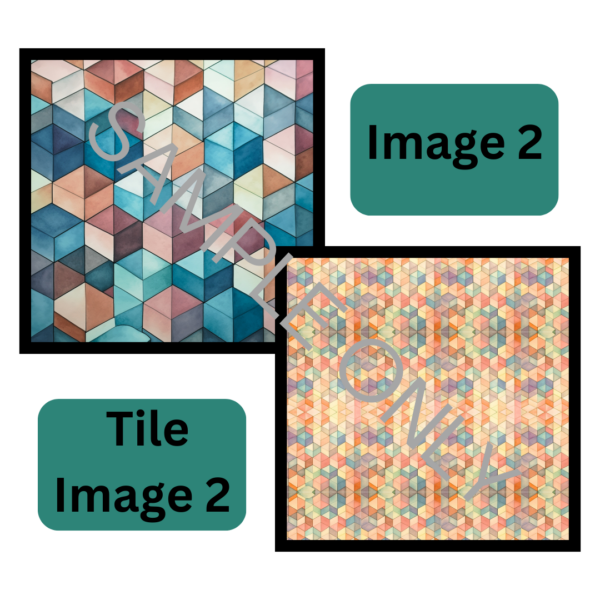 Geometric Shape Themed Digital Paper | Made By Teachers