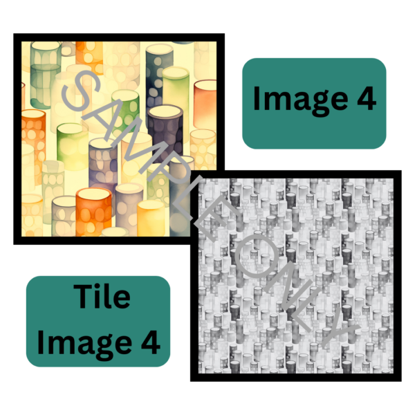 Geometric Shape Themed Digital Paper | Made By Teachers