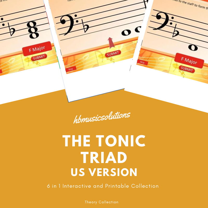 Beginner Music Theory Interactive and Printable 15. The Tonic Triad US