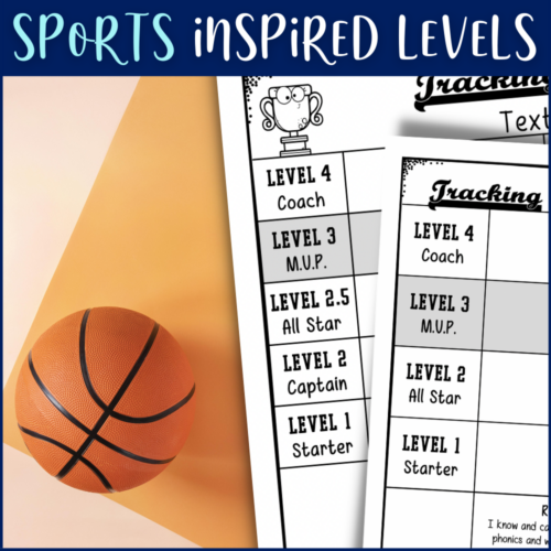 ELA Student Data Tracking Sheets for 4th Grade CCSS - Sports Themed ...
