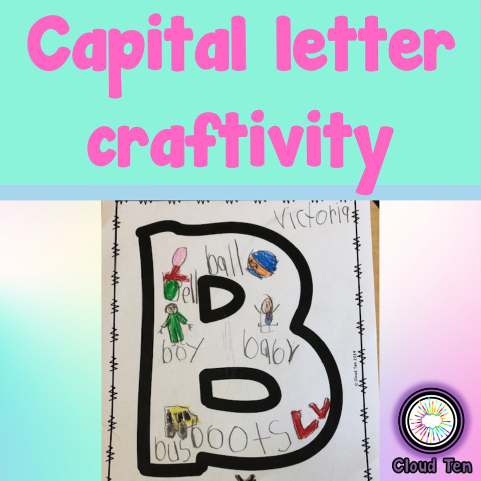Capital Letter Craftivity