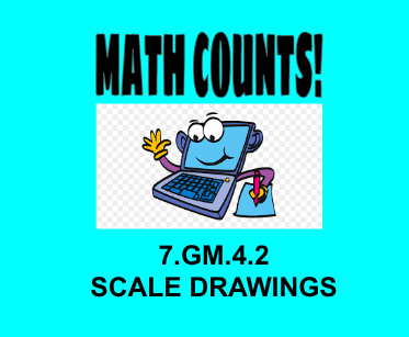 Complete Online Distance Learning 7th Math Scale Drawings 7.GM.4.2