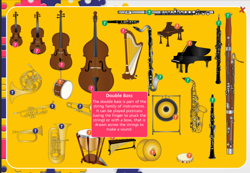 Reveal the Hidden Musical Instruments Interactive Game Module - Made By ...