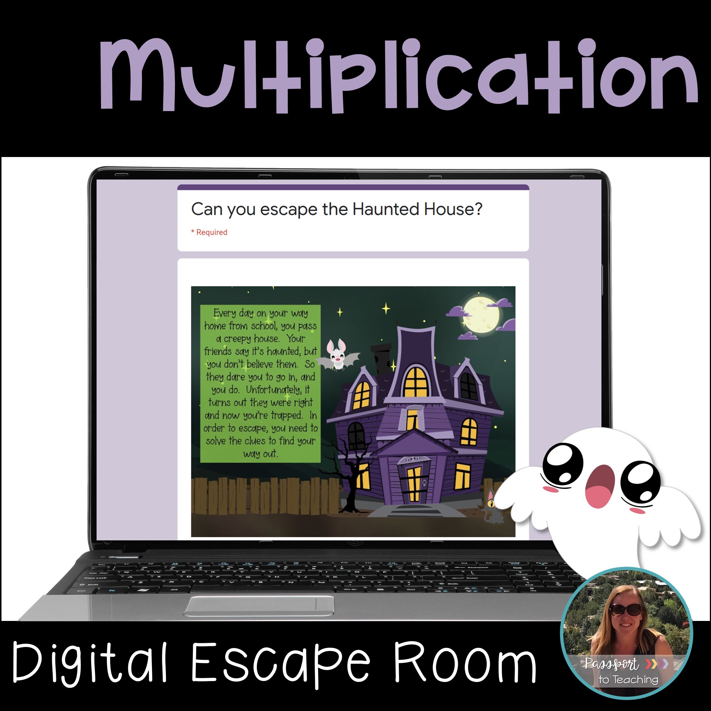 Multi Digit Multiplication Digital Escape Room - 4th Grade