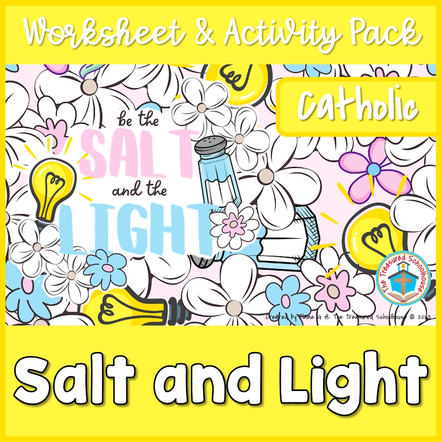 Be the Salt and the Light Worksheet & Activity Pack