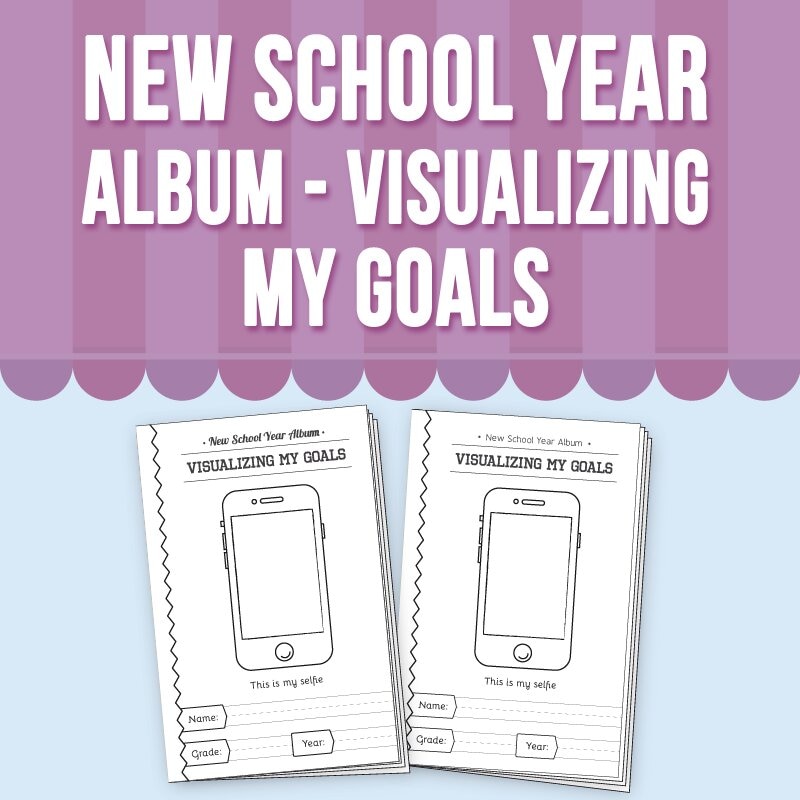 New School Year Album Visualizing My Goals