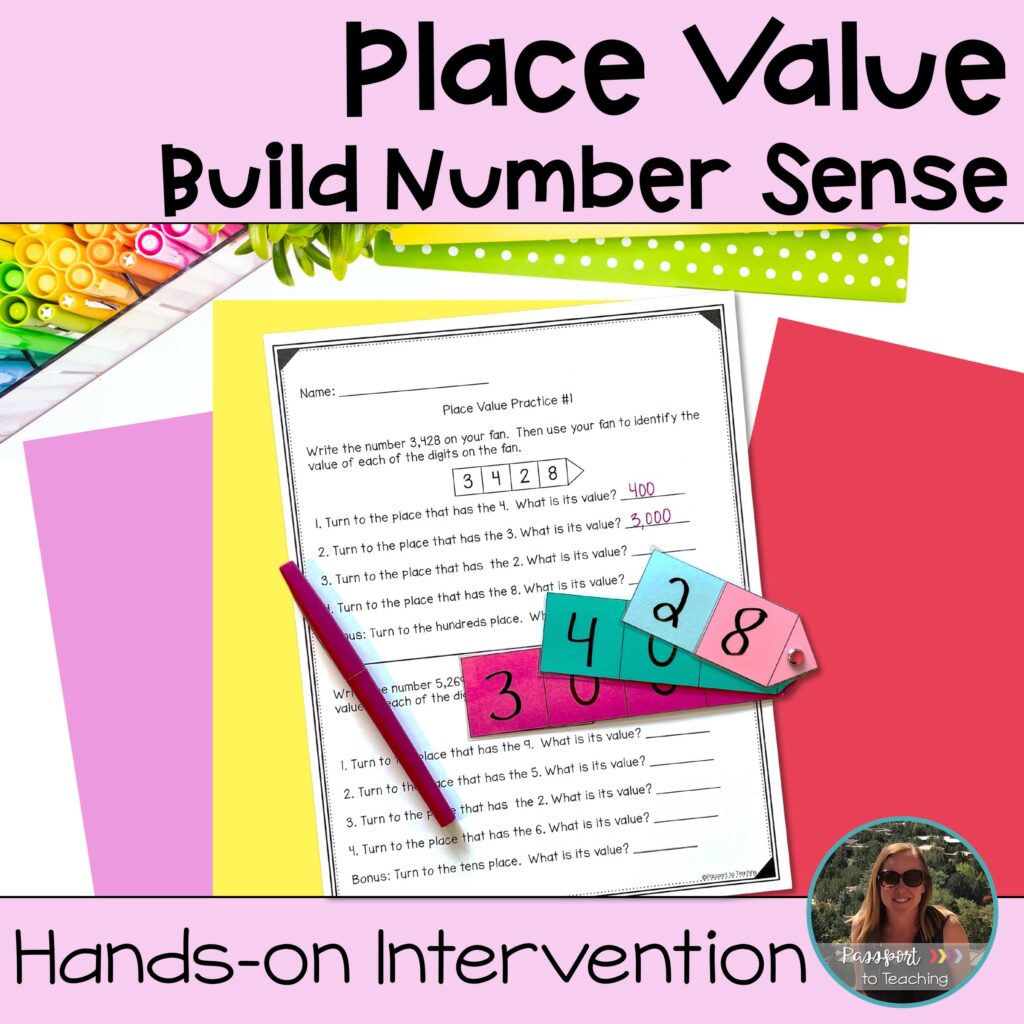 Place Value Number Sense and Intervention | Made By Teachers