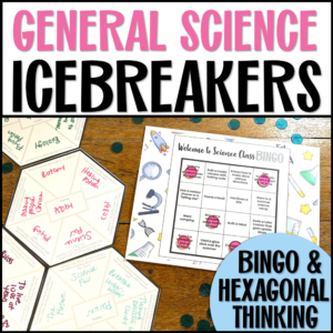 Middle School Icebreakers First Week of School Science Activity and Game