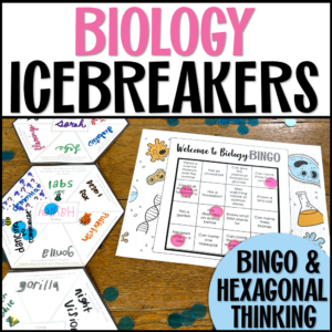 High School Icebreakers First Week of School Science Activity & Game for Biology