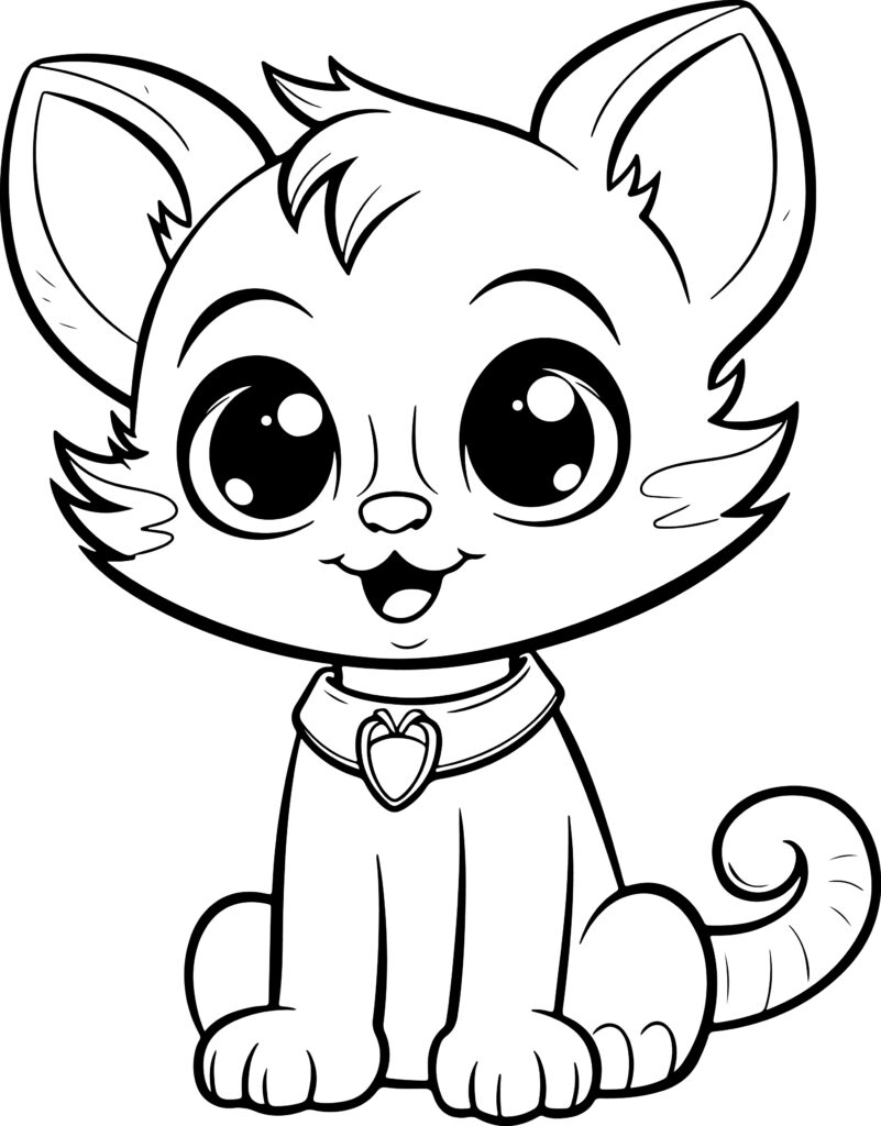 Hello Kitty Coloring Book : Amusing Relaxing Kitty Characters for