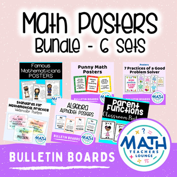 Secondary Math Poster Bundle